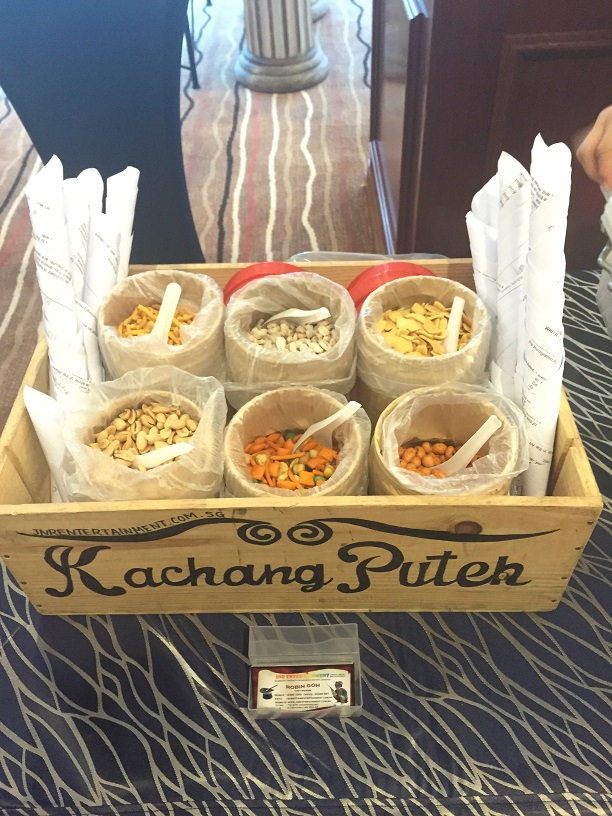 传统豆类坚果摊位场景参考